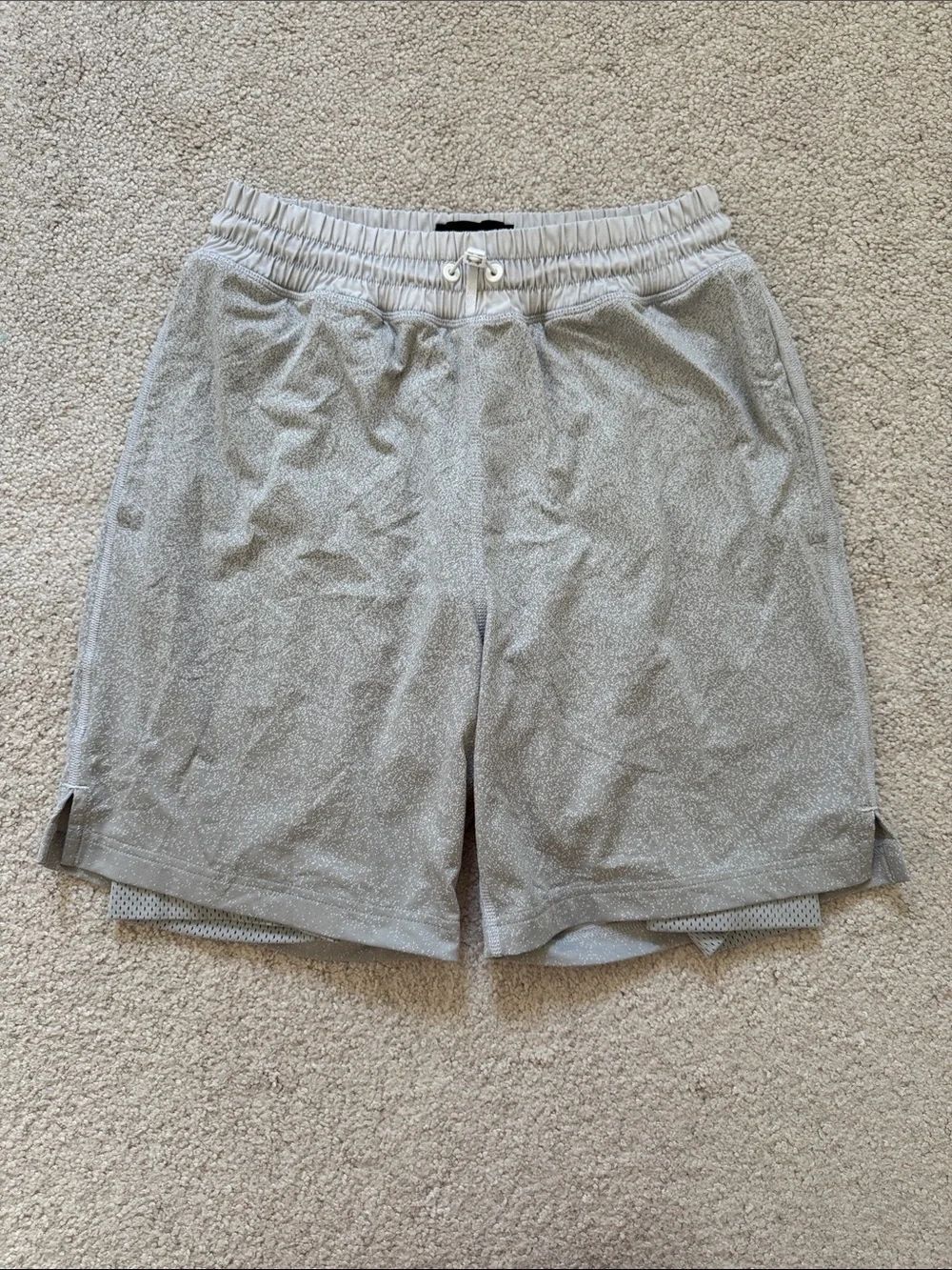 adidas x Reigning Champ Mesh Lined Shorts Men's Small Grey
